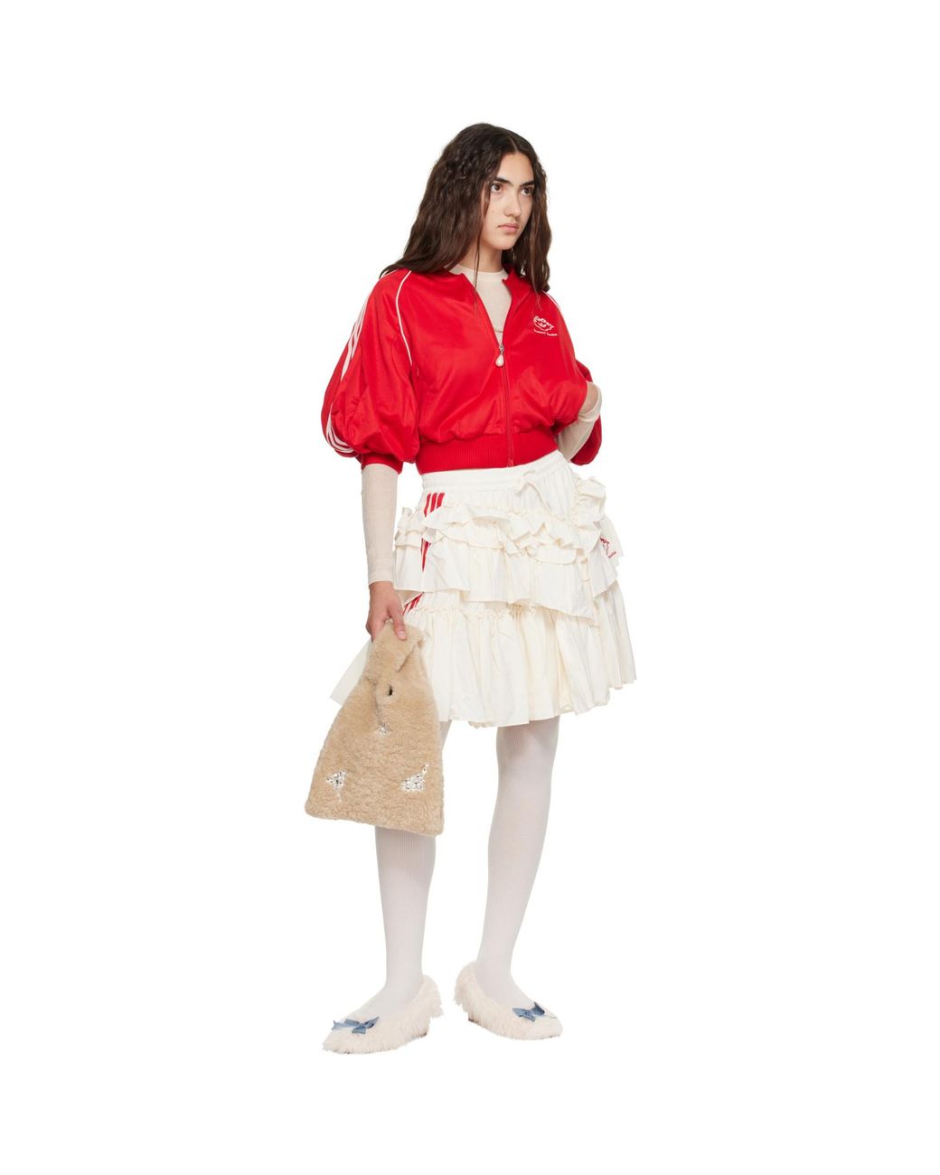 Simone Rocha Red Adidas Originals Superstar Track Top