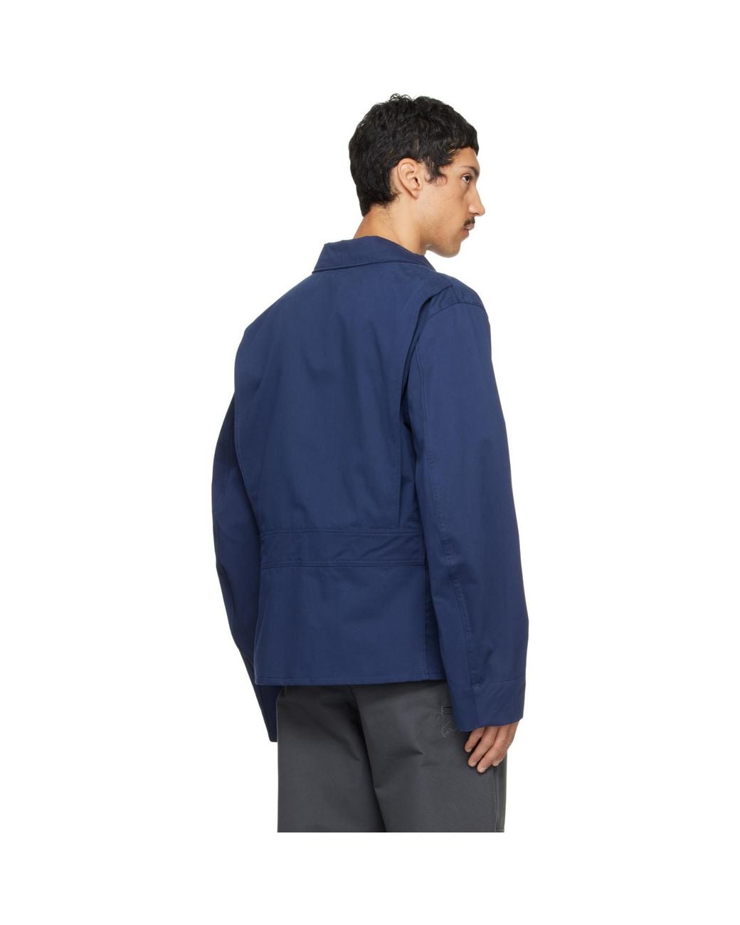 KENZO Blue Paris Flying Boke' Jacket for men