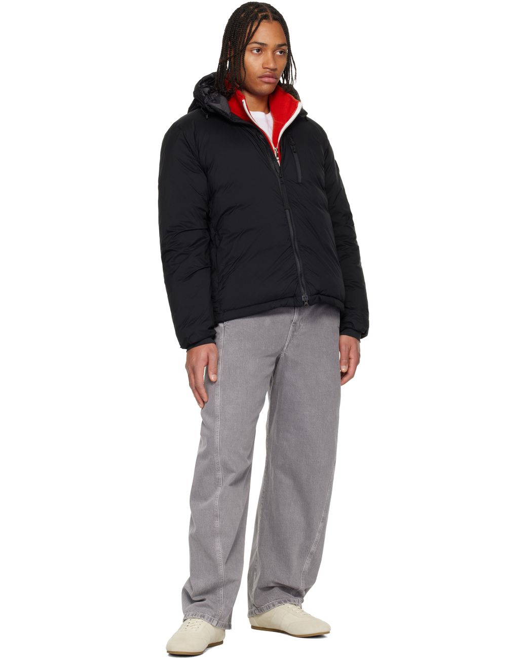 Canada Goose Black Label' Lodge Hooded Down Jacket for men