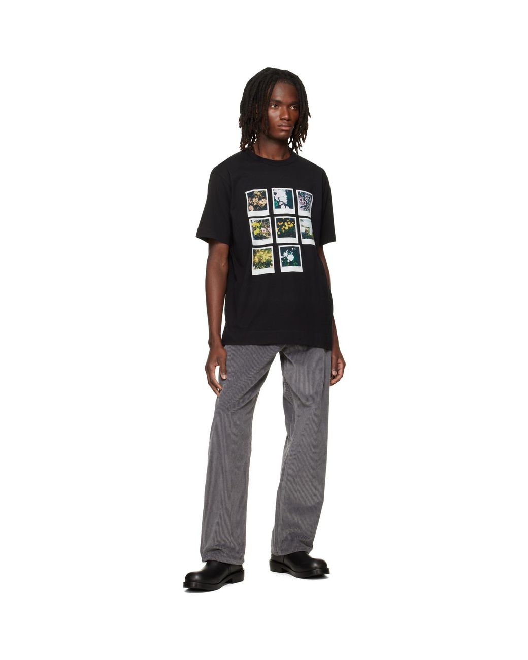 Dries Van Noten Black Show T-Shirt for men
