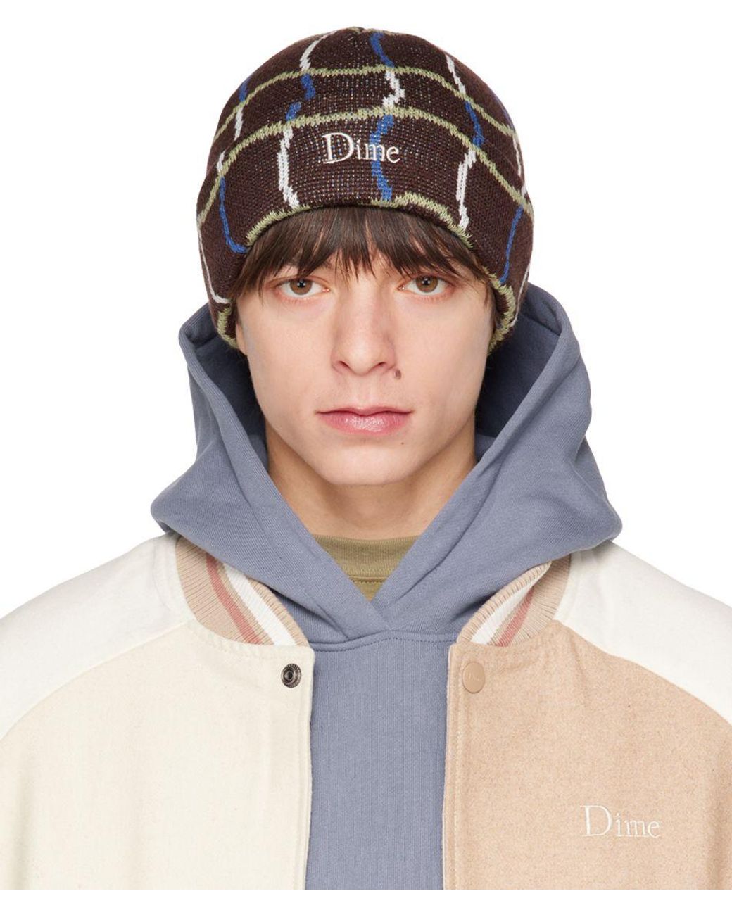 Dimeビーニー dime classic logo warp beanie - ニットキャップ/ビーニー