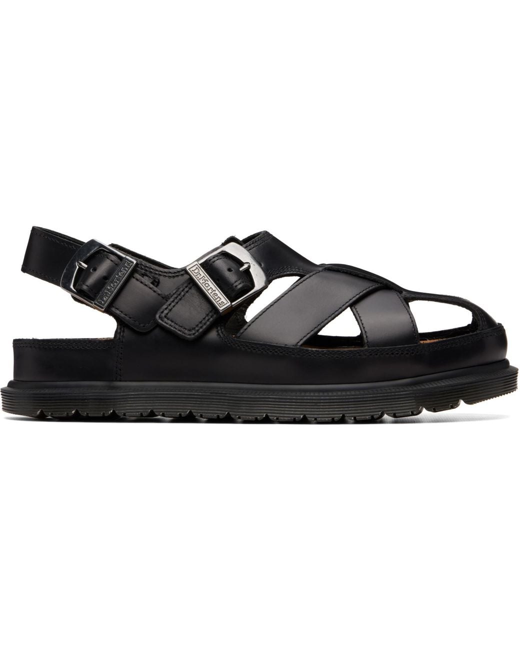 Dr. Martens Black Archive Sandals for men