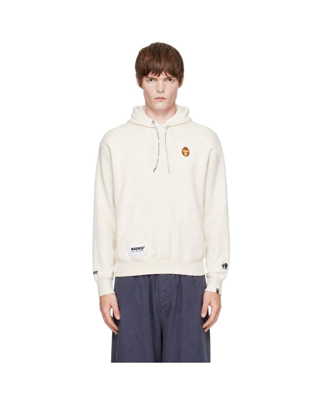 Pull À Capuche À Logo Aaper Aape By A Bathing Ape pour homme en coloris White