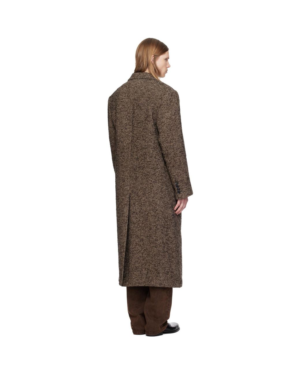MMIC Brown Brume Single Coat for men