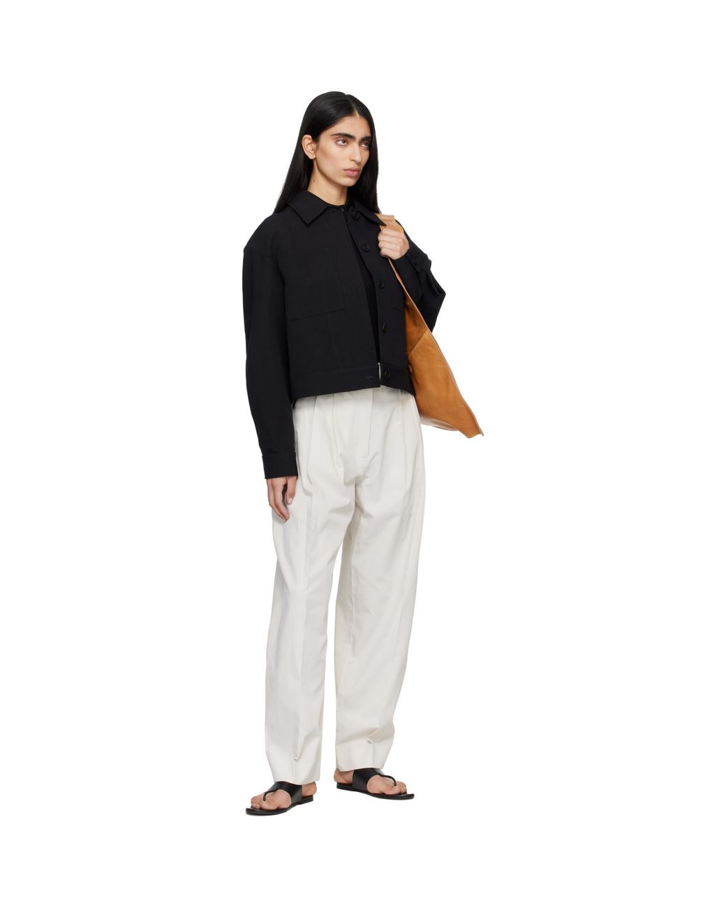 Studio Nicholson Black Acuna Trousers