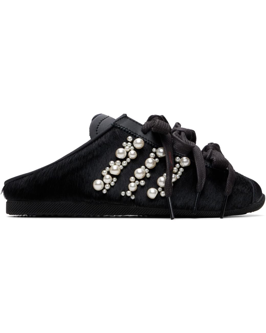 Simone Rocha Black Adidas Originals Edition Japan Slip-On Sneakers