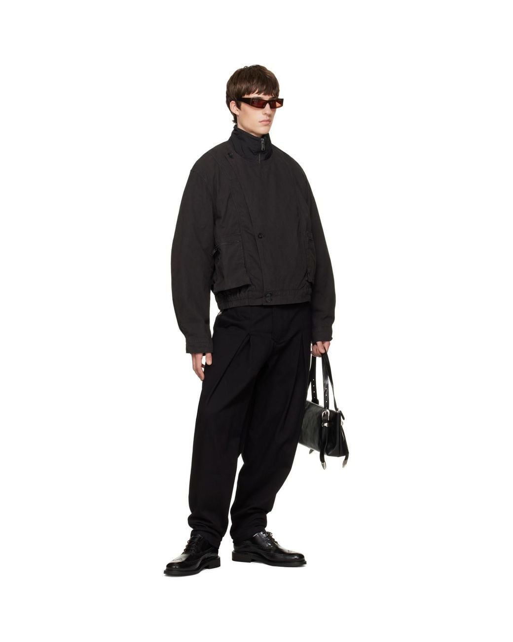 Entire studios Black Cairn Jacket for men