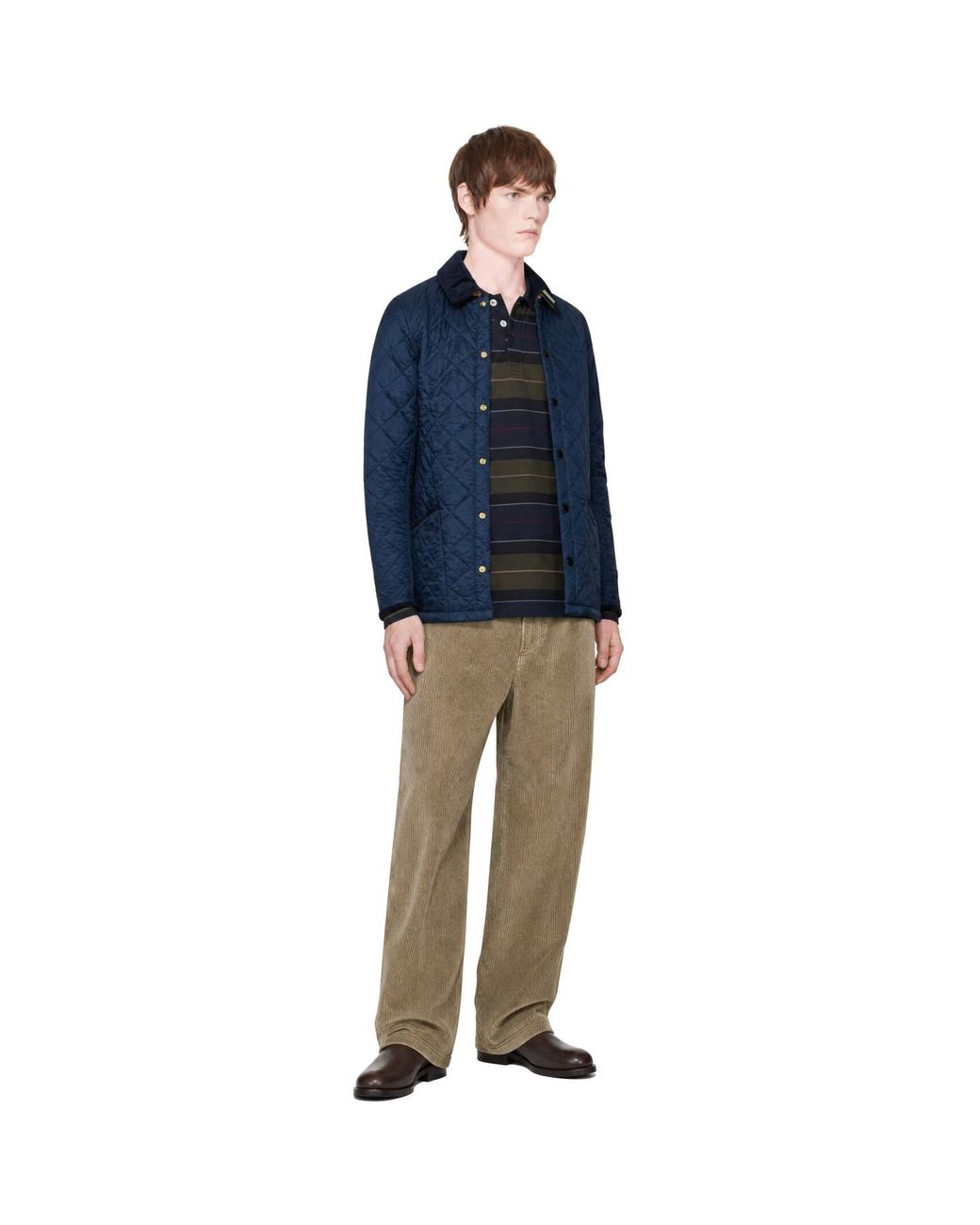 Barbour Blue Icons Heritage Quilted Jacket for men