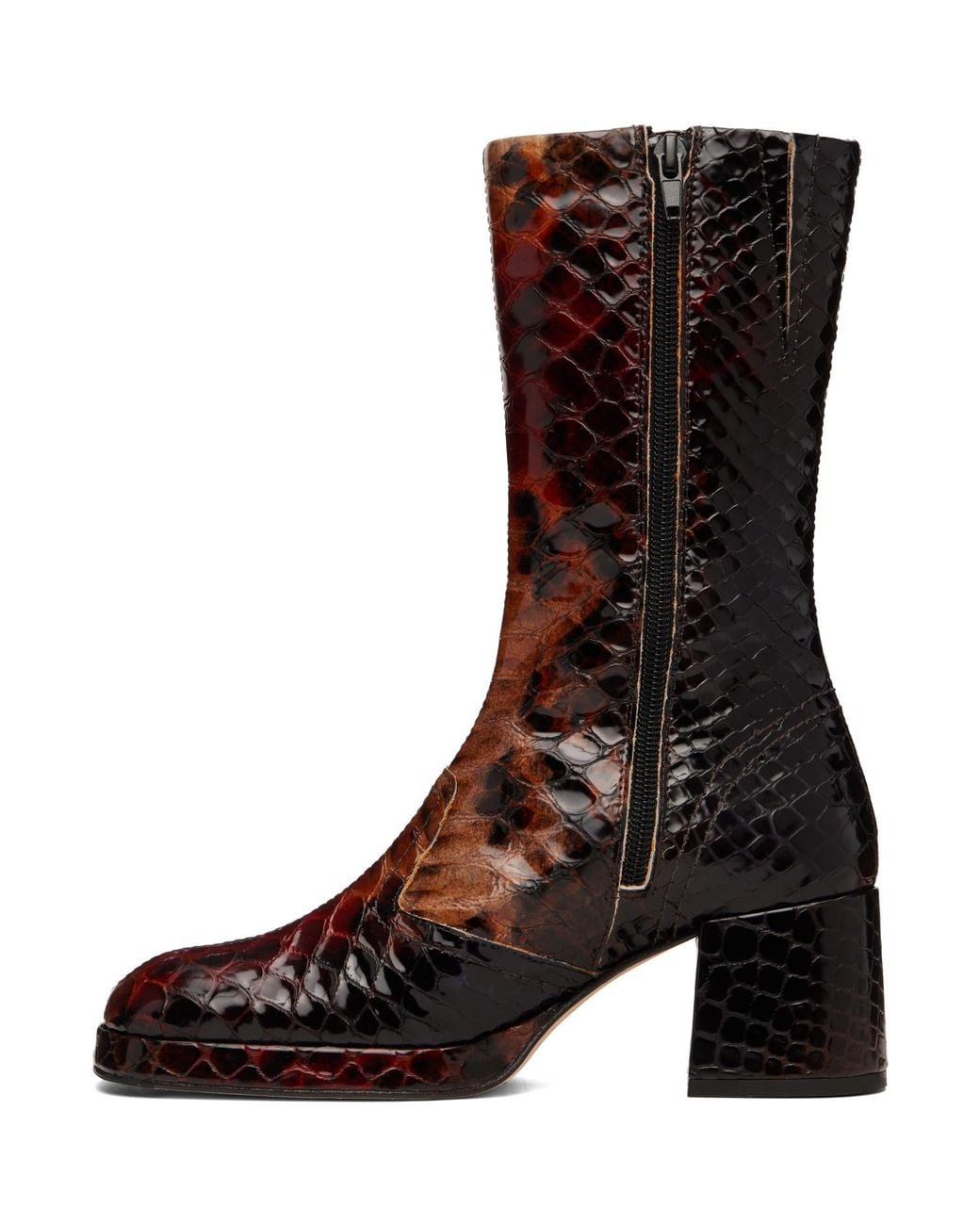Miista Brown Cass Boots