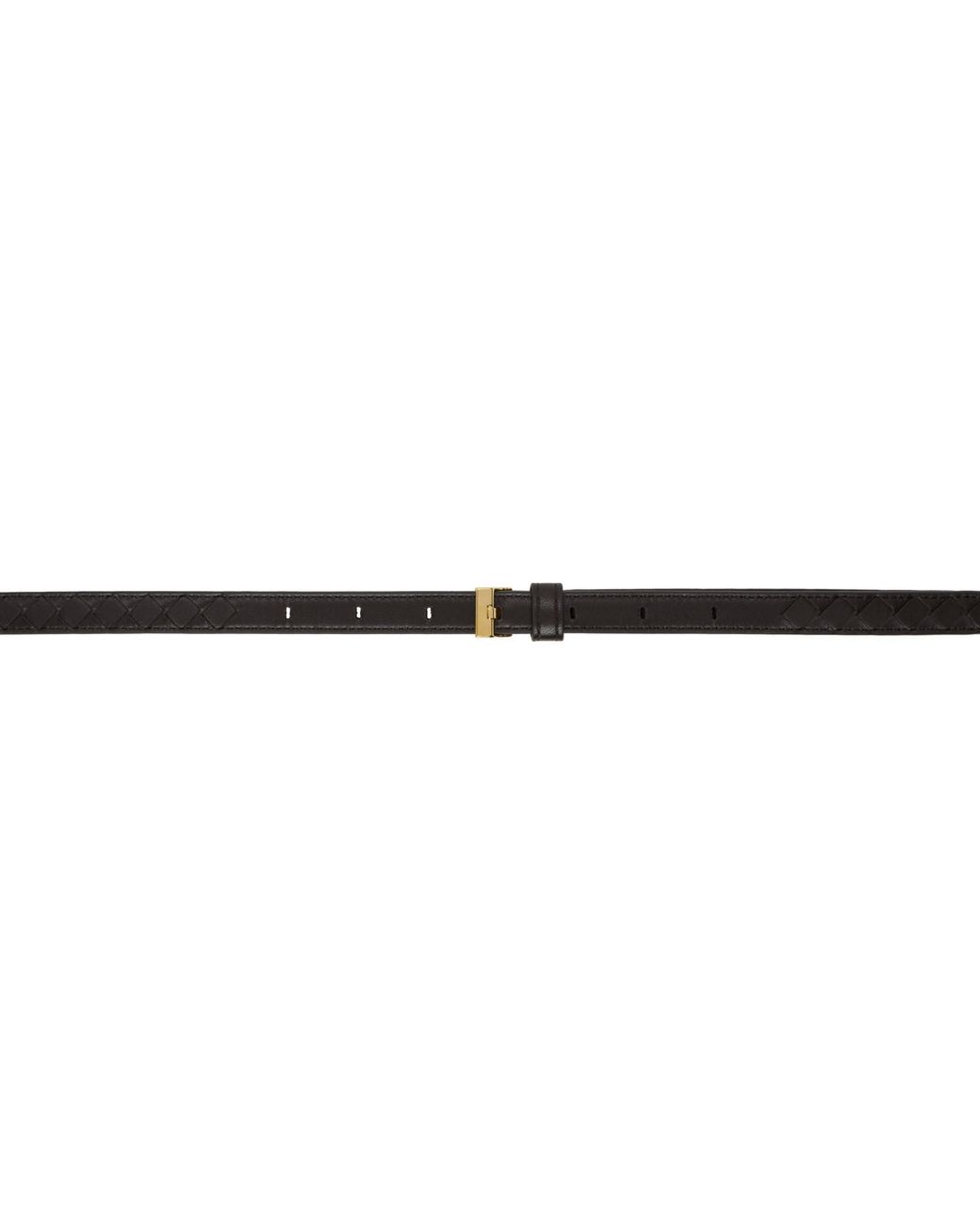 Bottega Veneta Black Watch Belt