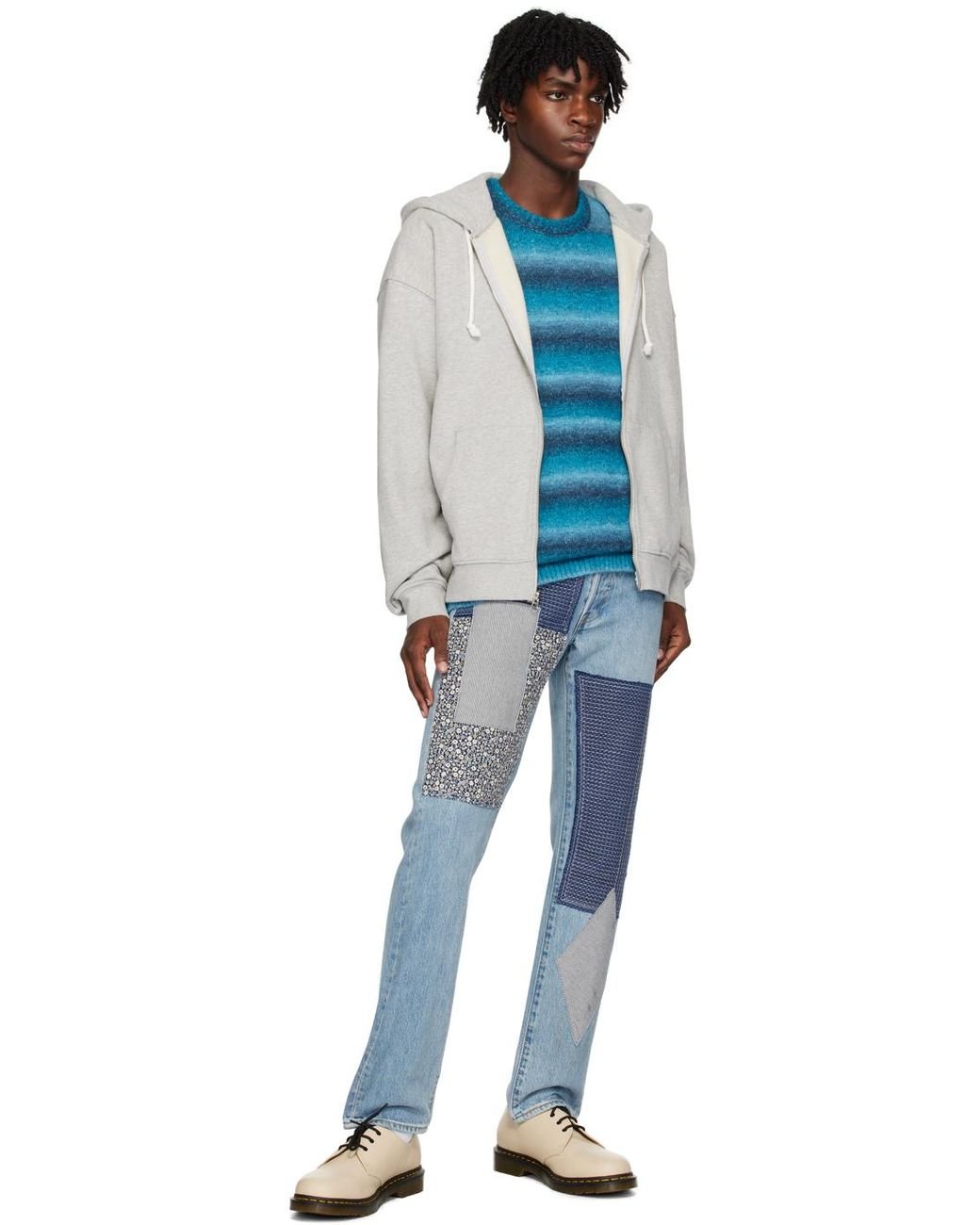 Levis blue jumper hotsell