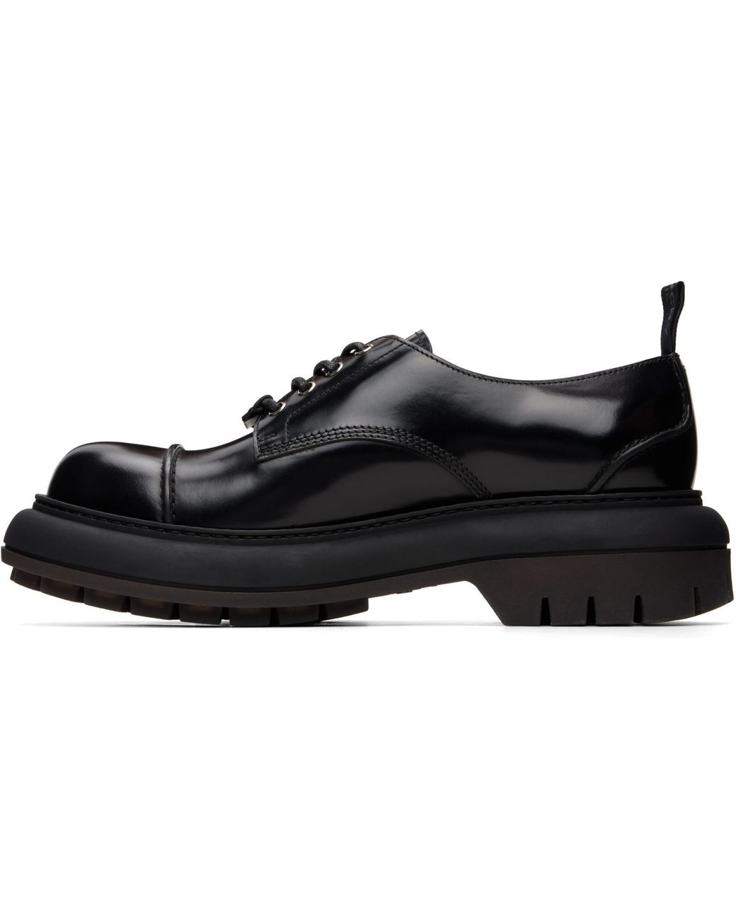 Givenchy Black Cargo' Leather Derbys for men