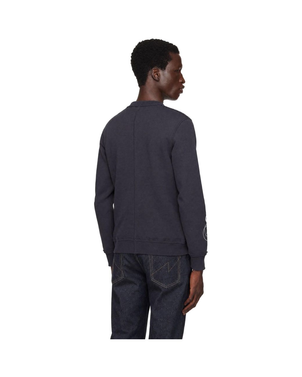 Pull Molletonné Up2F9803 Bleu Marine Undercover pour homme en coloris Blue