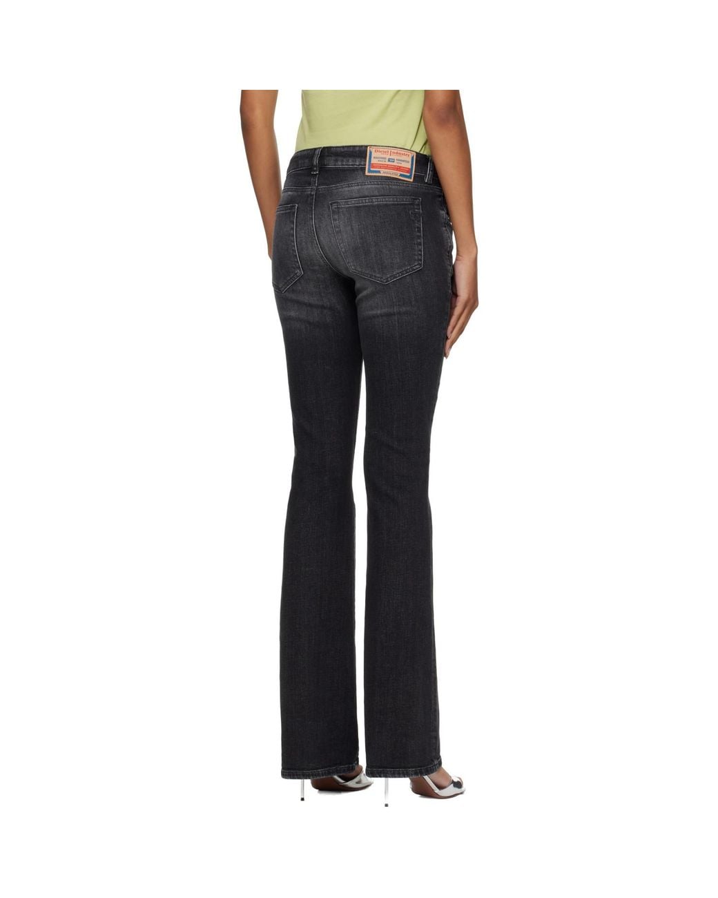 DIESEL Blue Bootcut Low Waist 1969 D-Ebbey Jeans