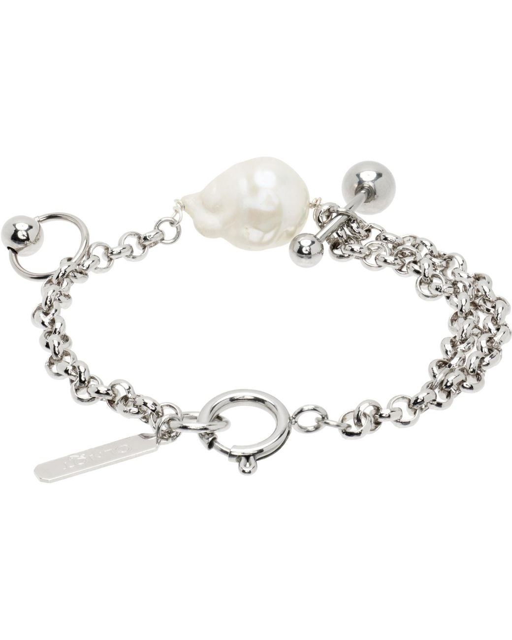 Justine Clenquet Black Lauren Bracelet
