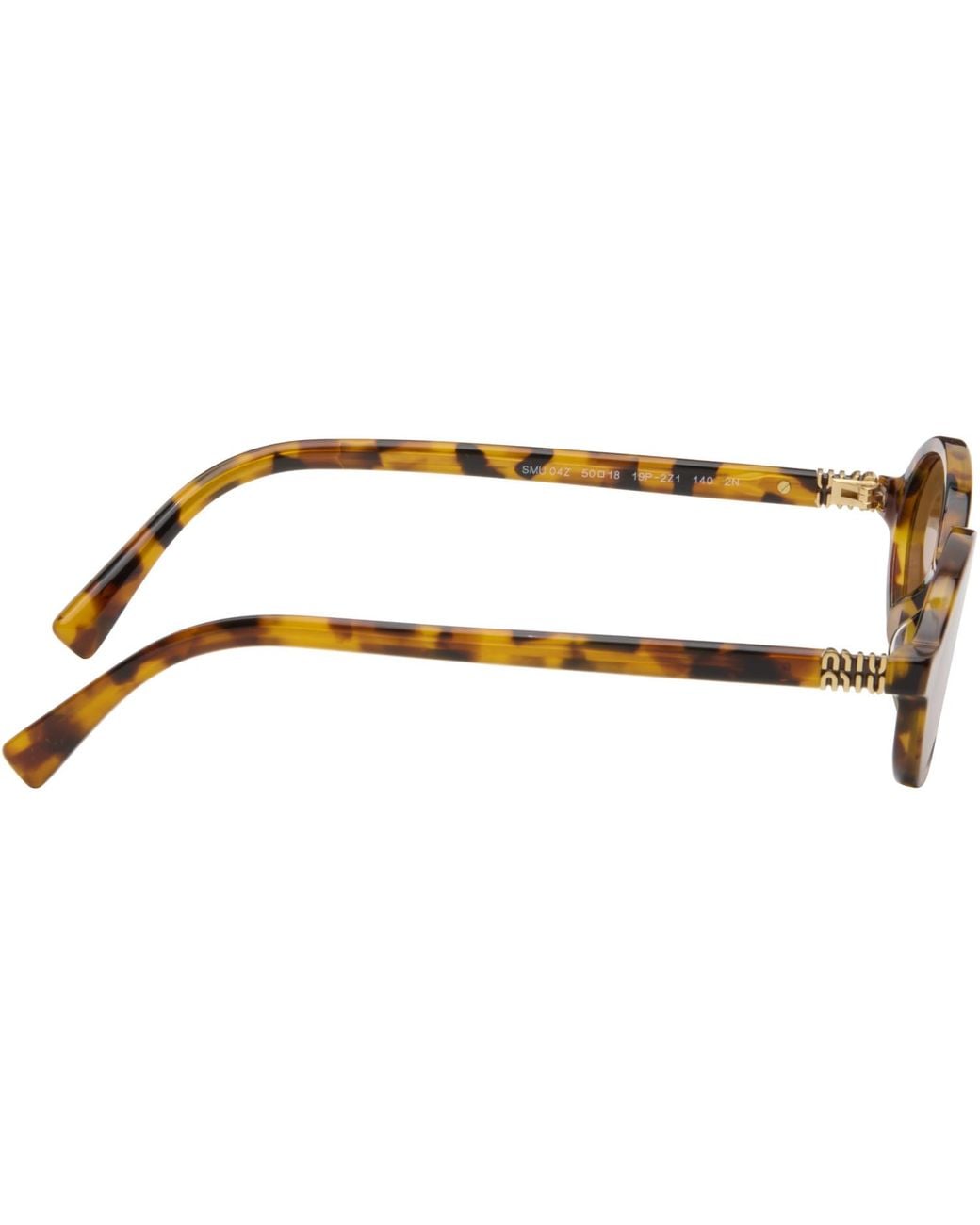 Miu Miu Black Miu Regard Sunglasses