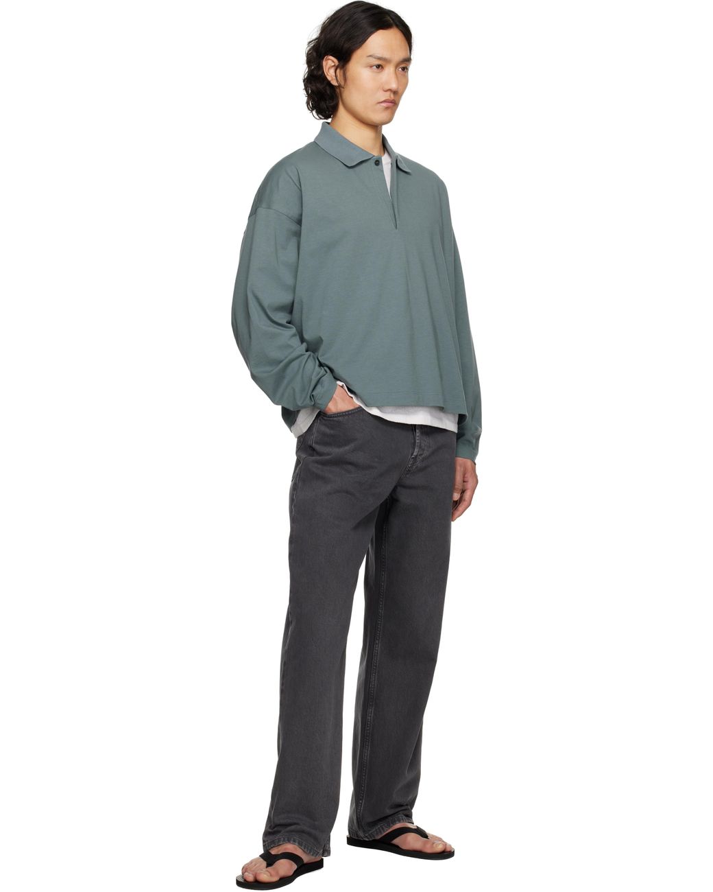 The Row グレー Bryson ポロシャツ 美品 The Row グレー Bryson ポロシャツ - メルカリ