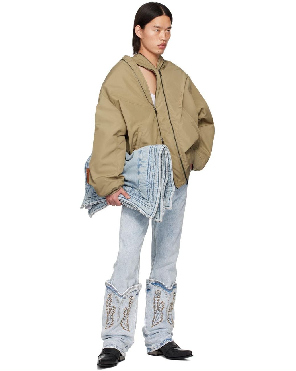 は*る様 Y/PROJECT ダブルジップボンバージャケット Y/PROJECT】今季