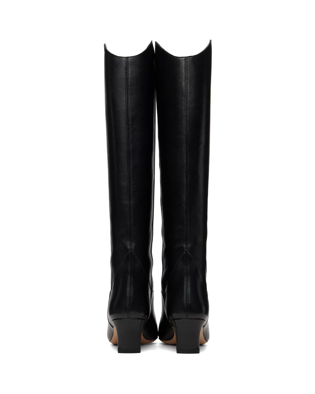 Staud Black Western Wally Tall Boots