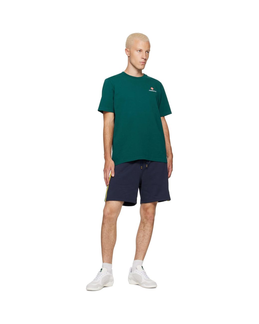 Casablanca White Squash Indoor Sneakers for men