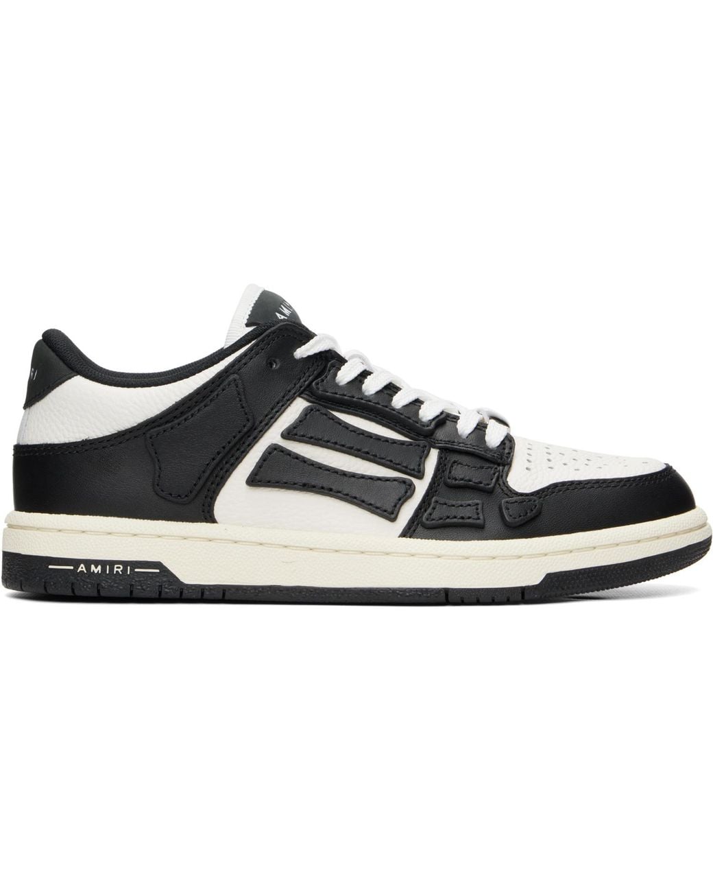 Amiri Black Skel-Top Low Sneakers