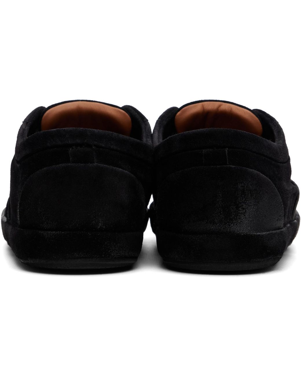 Marsèll Black Scatopelle Suede Sneakers for men