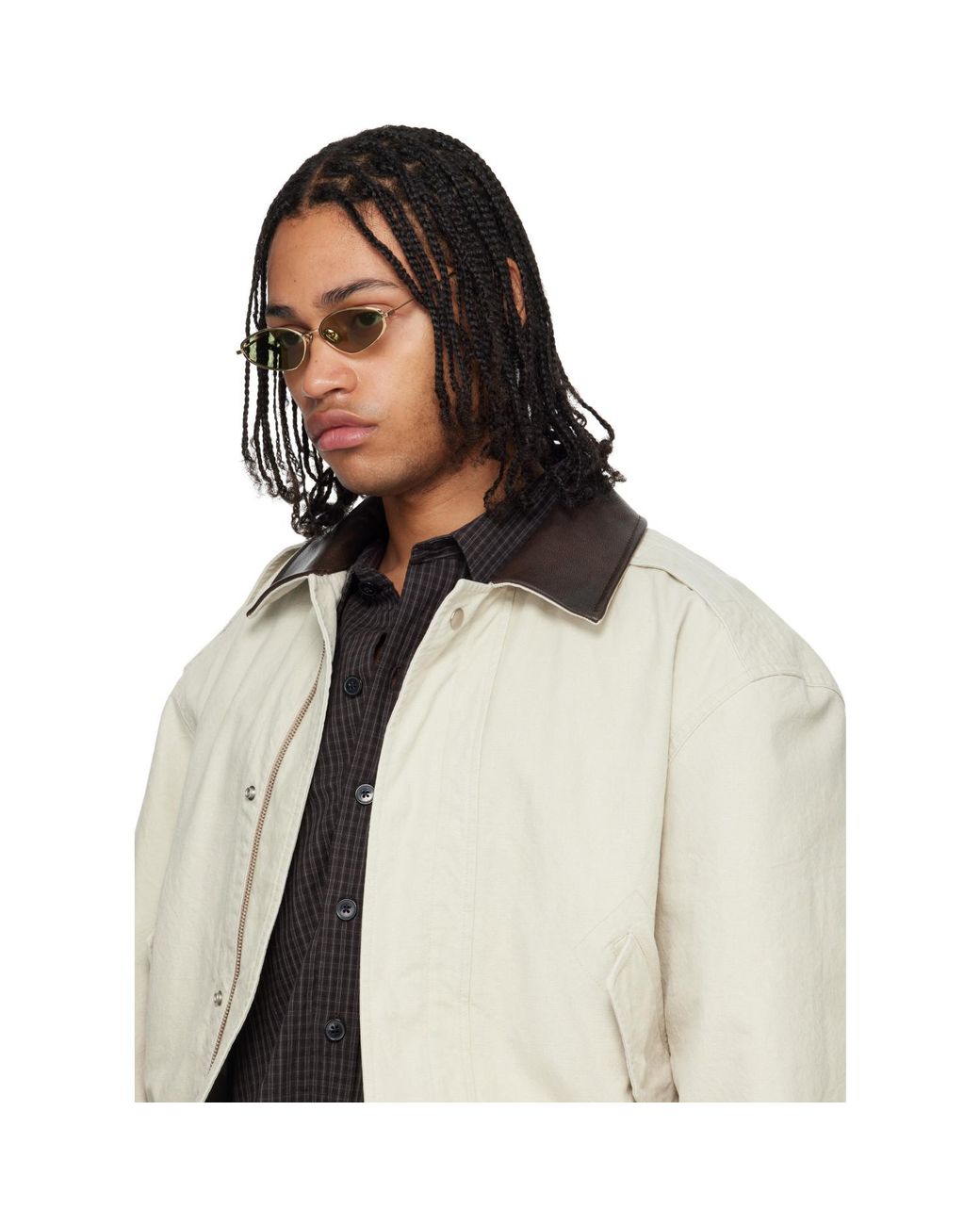 Retrosuperfuture Black Zyra Sunglasses for men