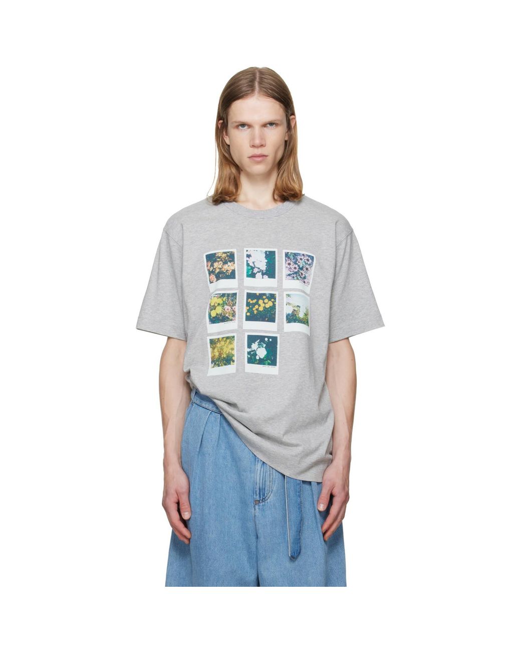 Dries Van Noten Blue Show T-Shirt for men