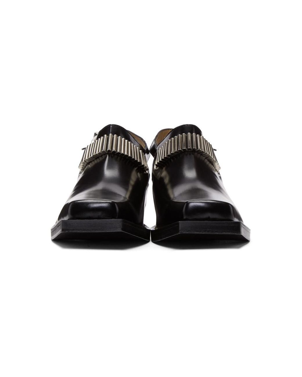 Toga Black Western Mules | Lyst