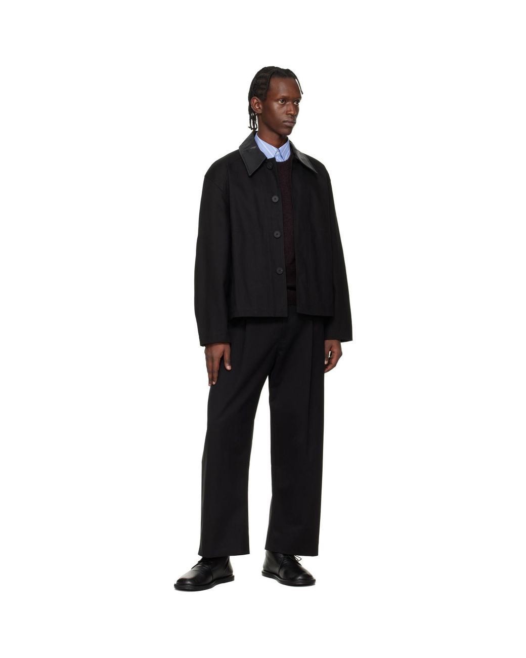 Studio Nicholson Black Sorte Trousers for men