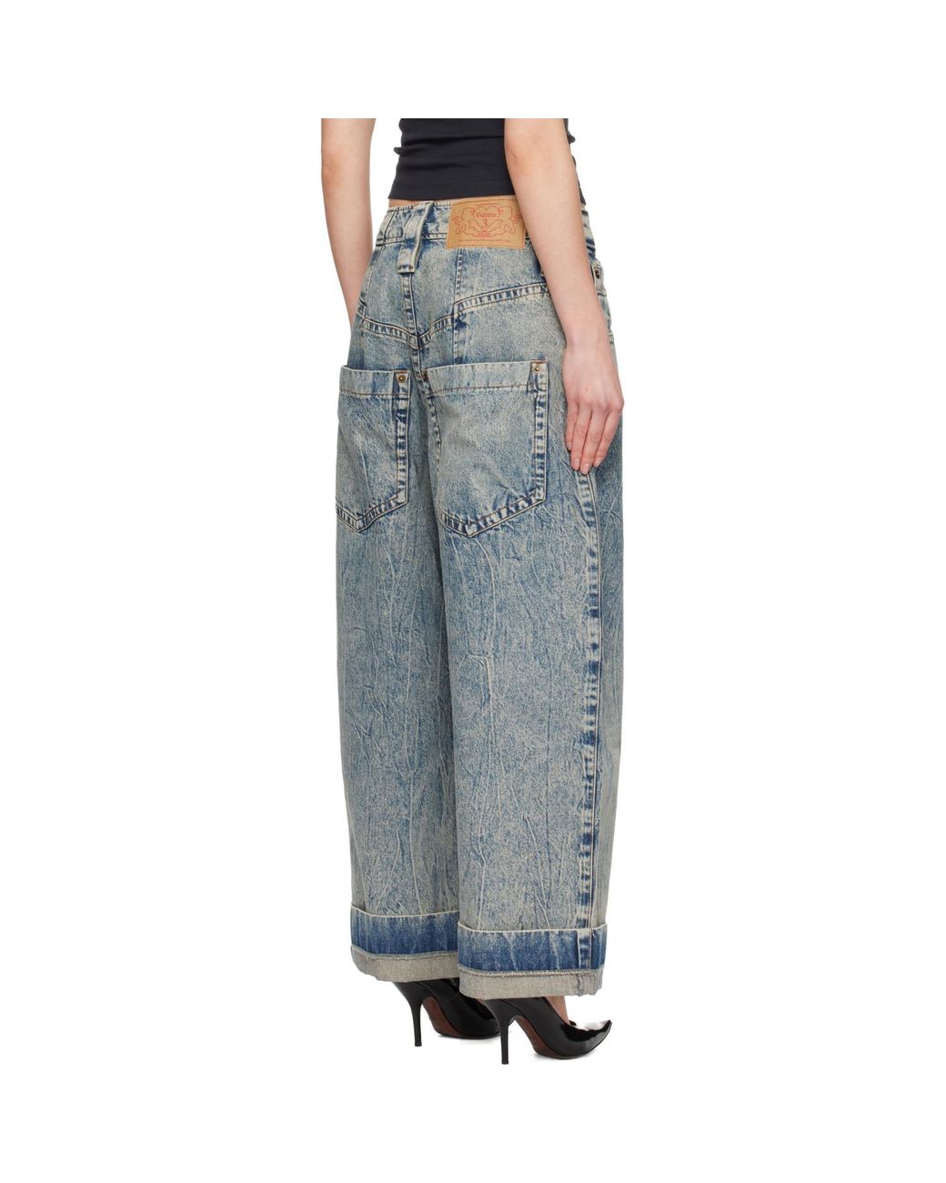 VAQUERA Black Baby Jeans