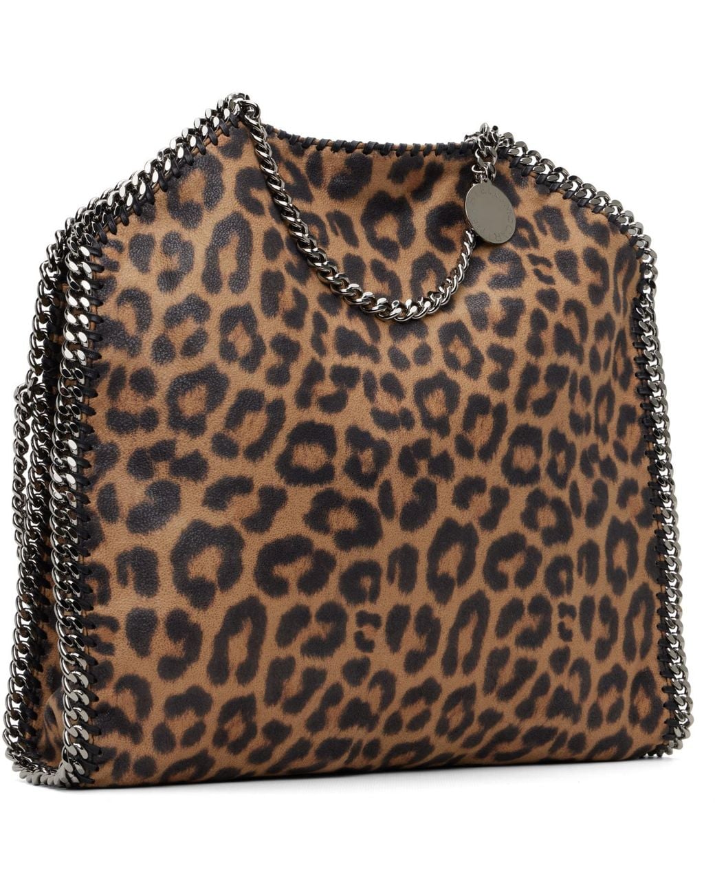Stella McCartney Brown Falabella Foldover Bag