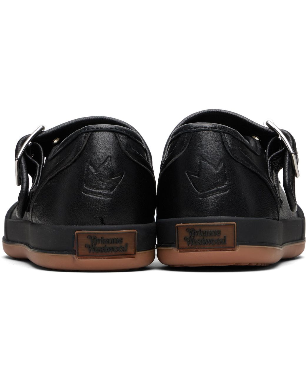 Vivienne Westwood Animal Gym Bar Ballerina Flats in Black | Lyst