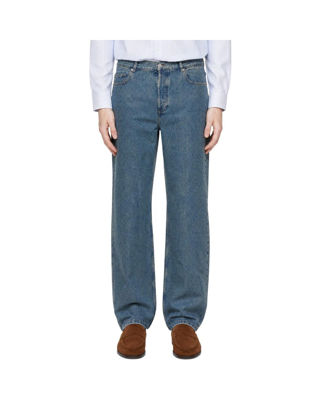 Jean Aaron Bleu A.P.C. pour homme en coloris Blue