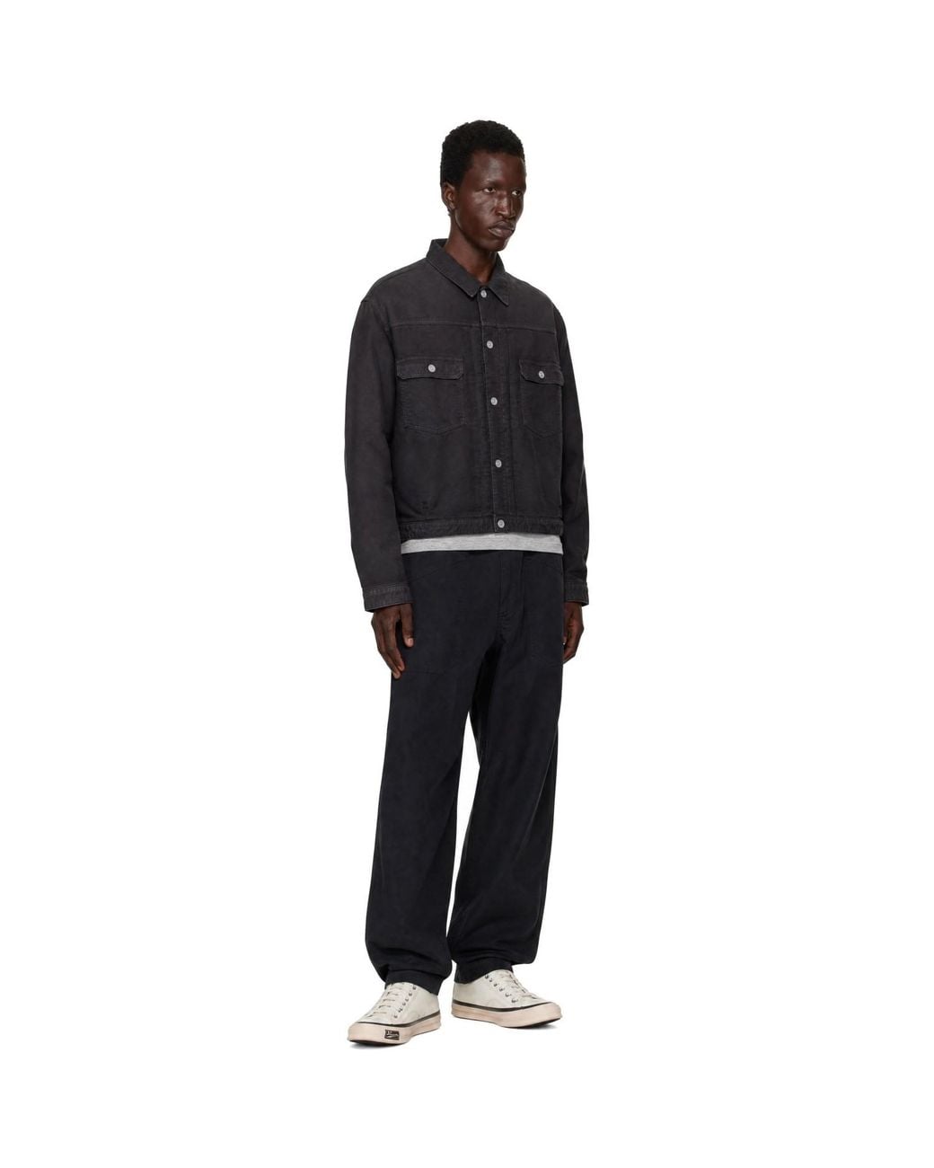 Visvim Black 101Xx Jkt G.Cords Jacket for men