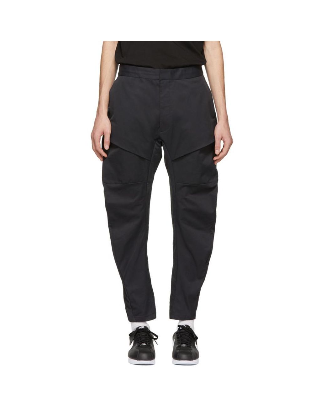 nike tech pack jogger cargo tissé noir