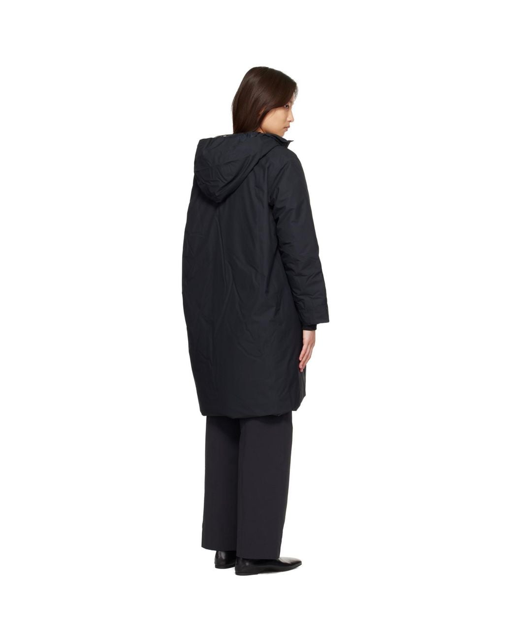Veilance Black Decca Down Parka