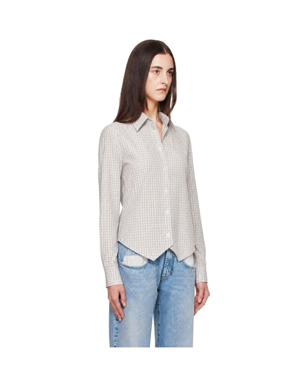 Maison Margiela Gray Fitted Shirt