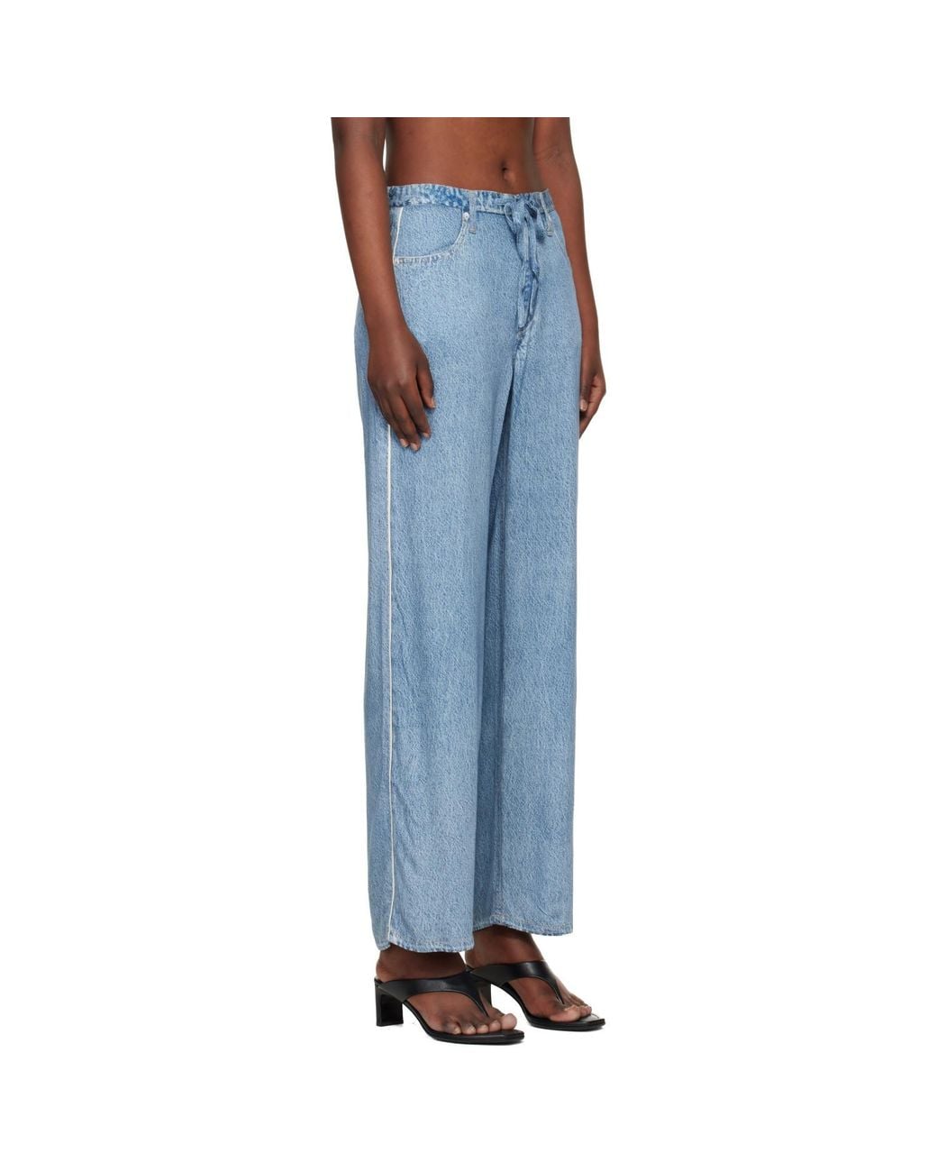 Rag & Bone Blue Miramar Lounge Pants