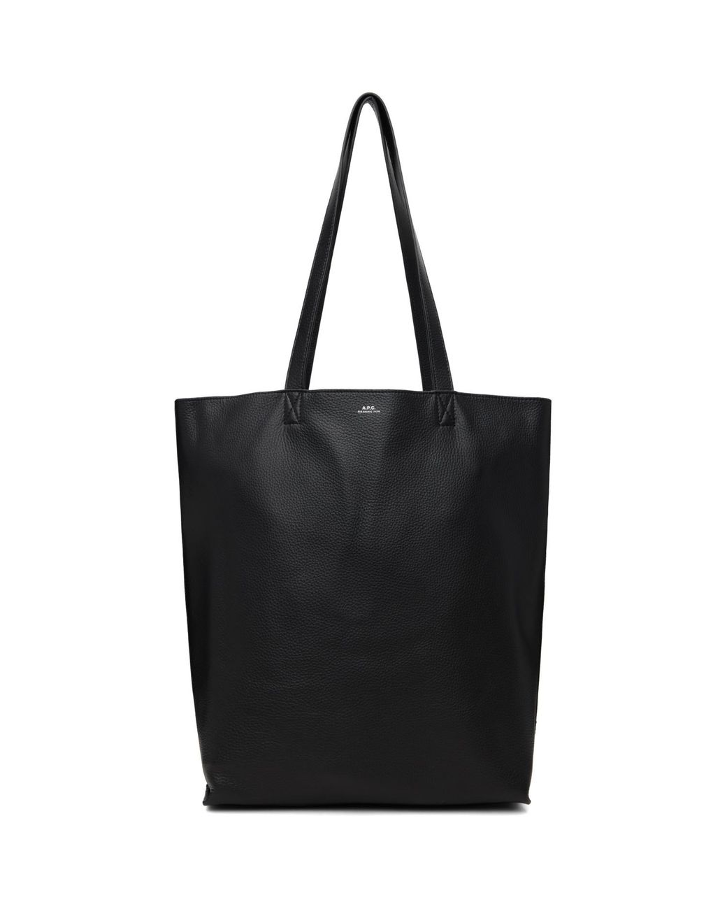 A.P.C. Black Maiko Shopper Tote for men