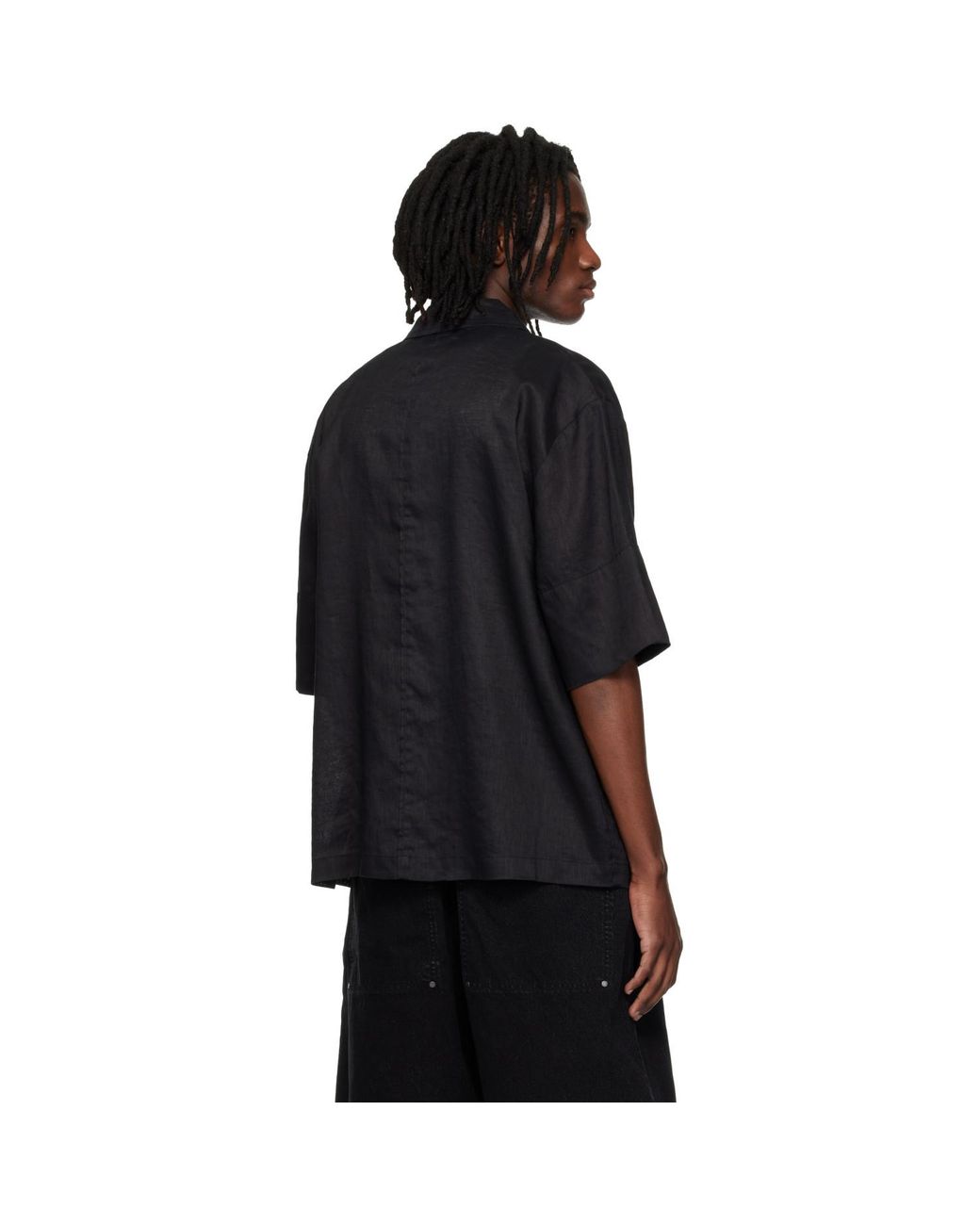 Entire studios Black Ojai Shirt for men
