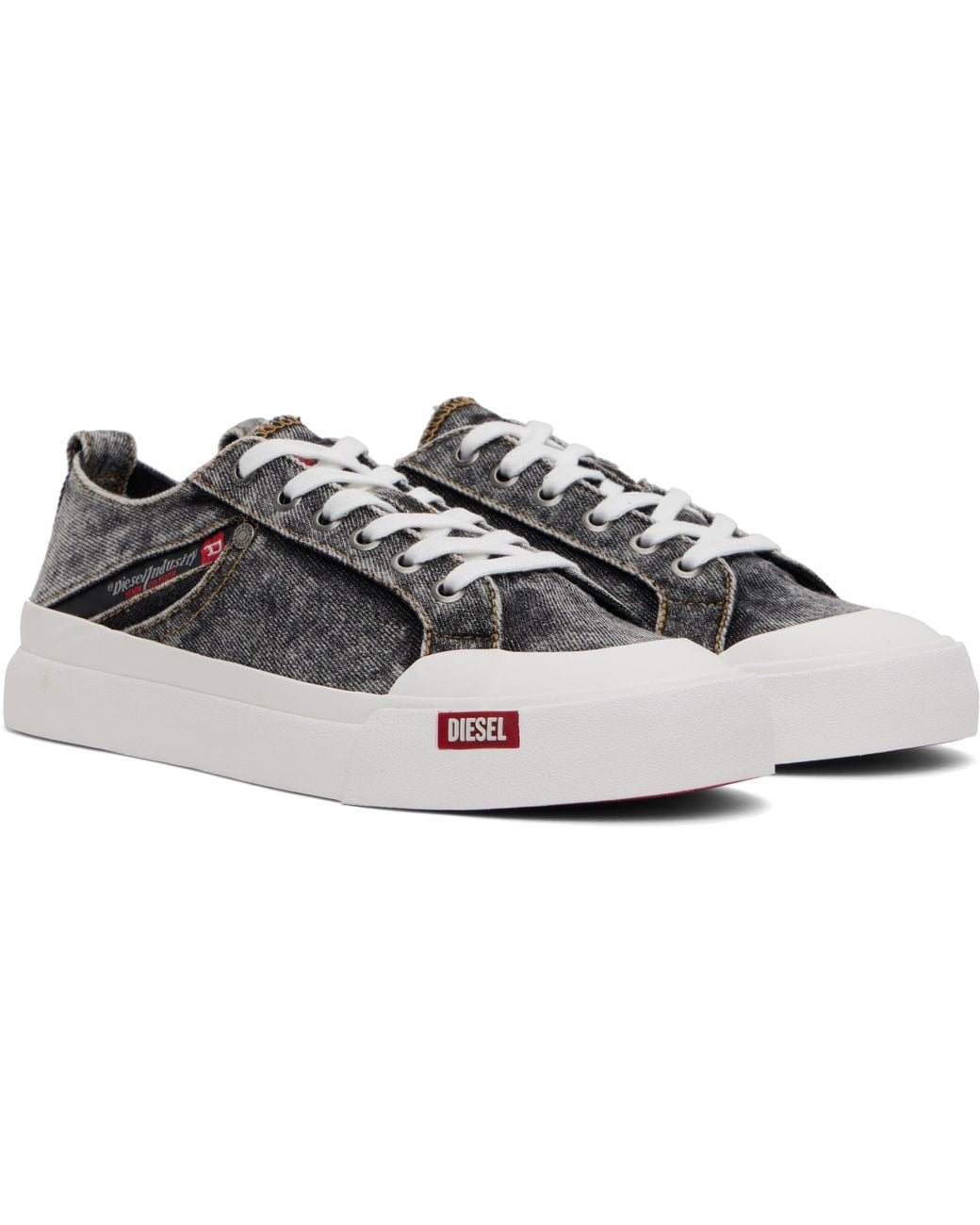 DIESEL S-Athos Nmd Low Sneakers in Black for Men | Lyst