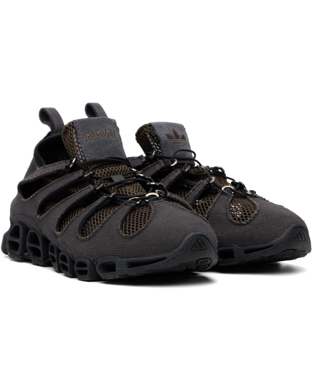 AVAVAV Black Adidas Originals Edition Megaride Sneakers for men