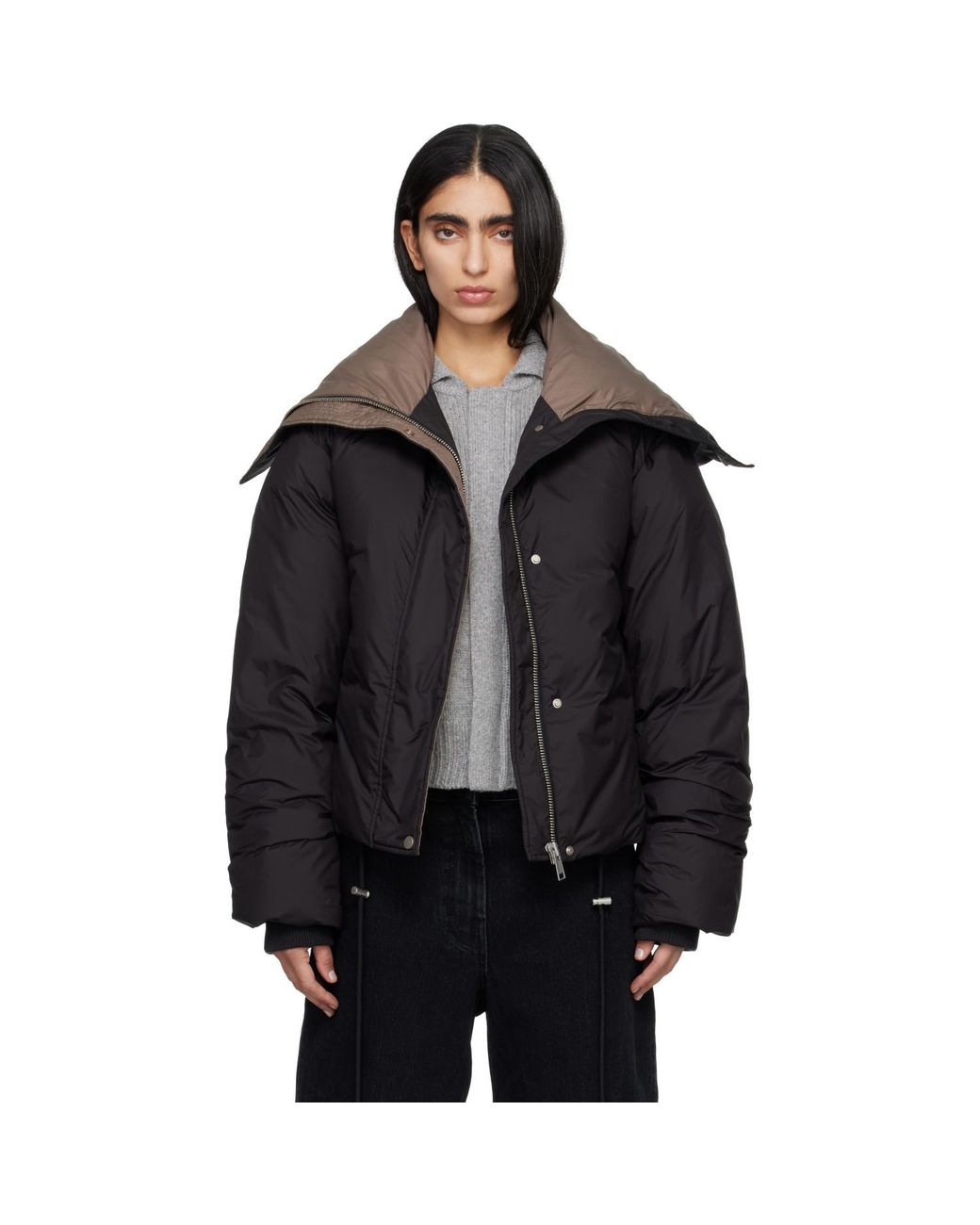 Entire studios Black Kelly Down Jacket