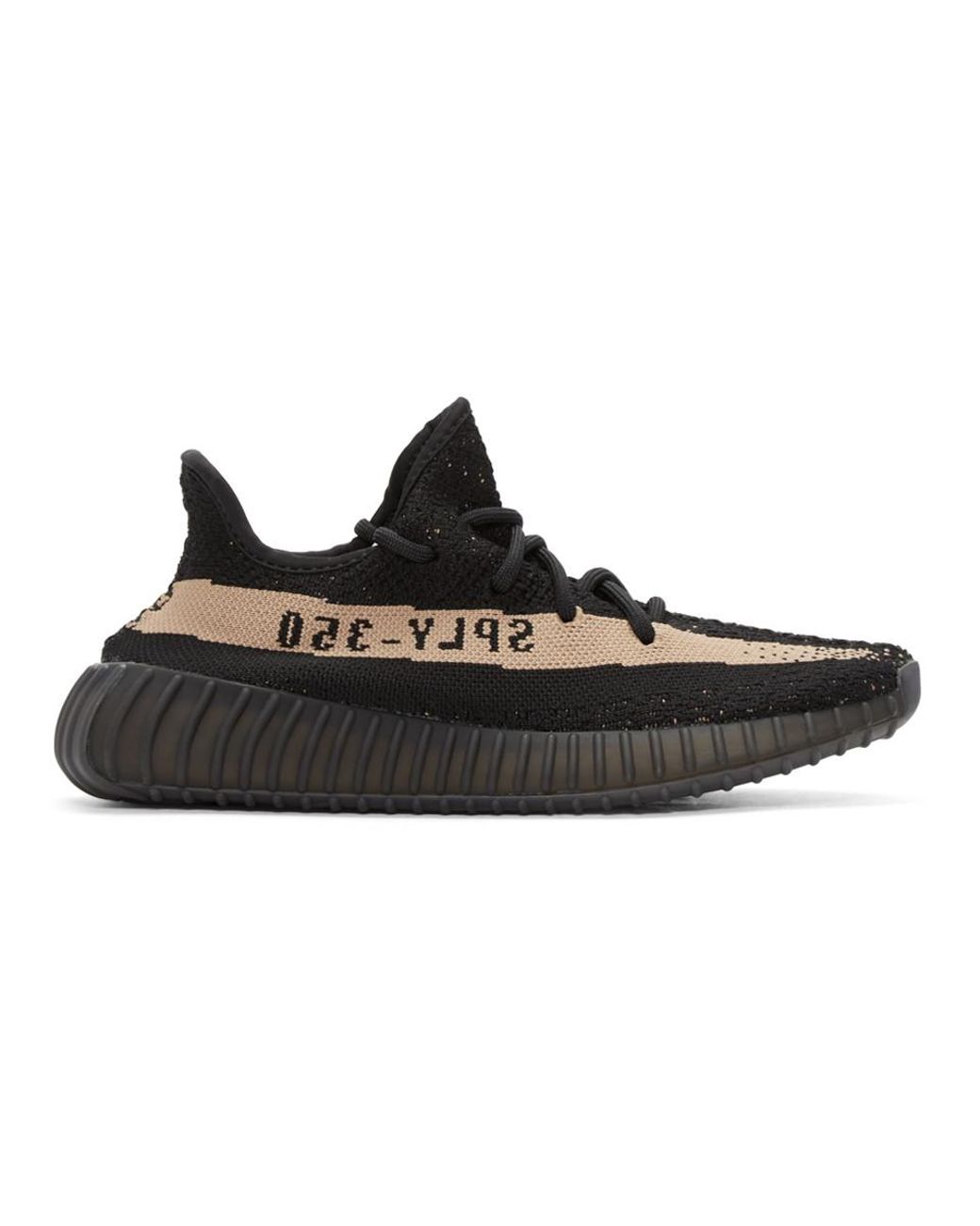 Yeezy Black And Brown Adidas Edition Boost 350 V2 Sneakers for Men | Lyst