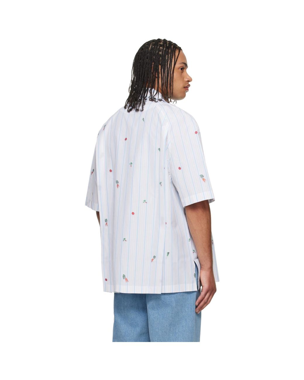 Jacquemus White 'The Romarin' Short-Sleeve Shirt for men