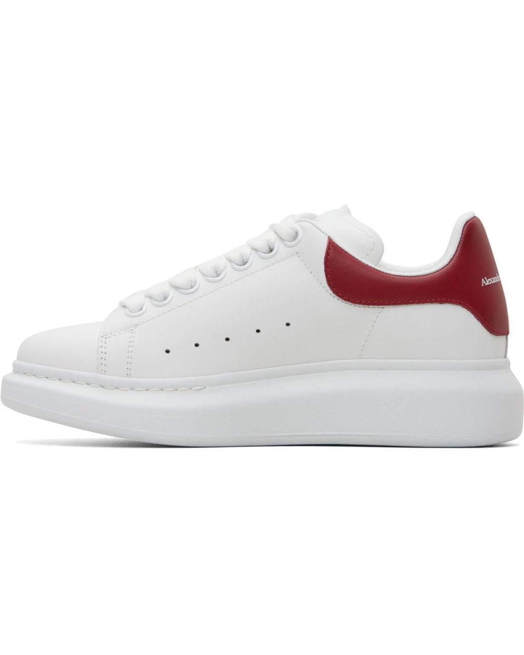 McQueen White Oversized Sneakers