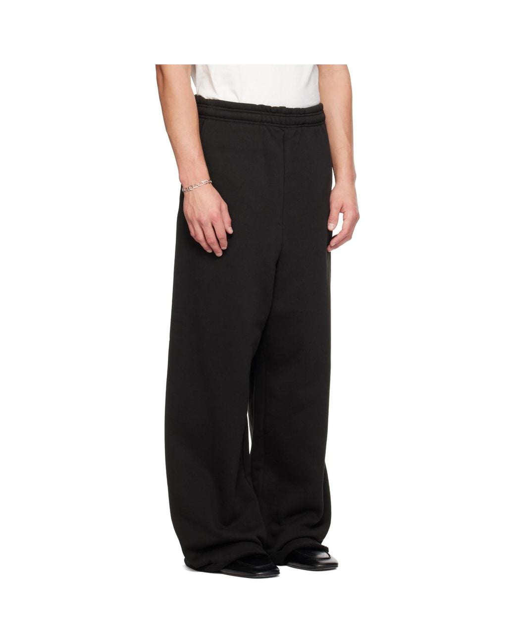 Entire studios Black Full Sweatpants for men