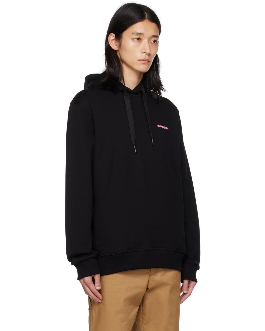 Burberry hoodie crest hot sale