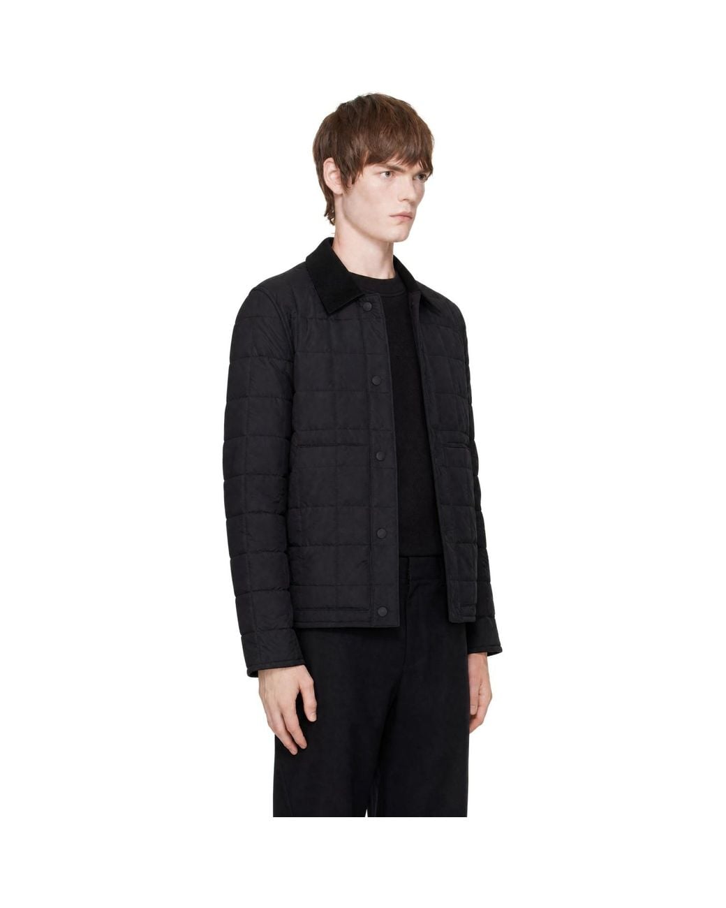 Givenchy Black Couture Seam Quilted Paris' Jacket for men